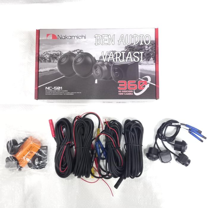 Gambar Kamera Mobil/Kamera 360 Nakamichi NC-501 dari Ben Audio Variasi Kota Administrasi Jakarta Pusat Tokopedia