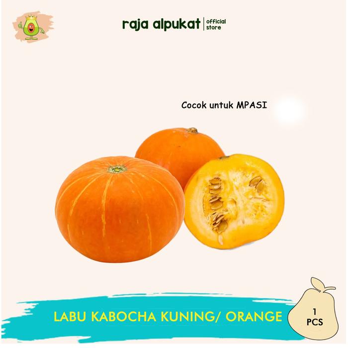 Gambar Labu Squash Kabocha Kuning/ Orange - Labu Jepang Kabocha / Pcs dari RAJA ALPUKAT Kota Administrasi Jakarta Timur Tokopedia