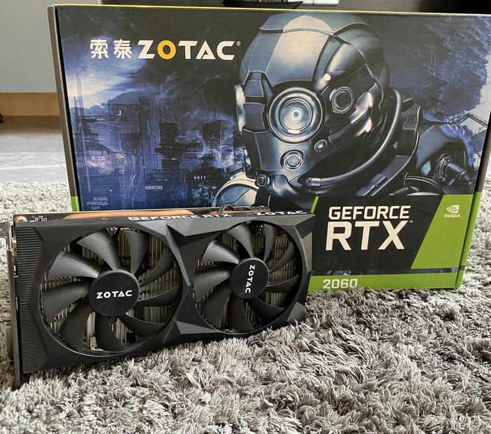 Gambar VGA ZOTAC RTX 2060 6GB DDR6 2ND MULUS dari iconcomp Kota Administrasi Jakarta Pusat Tokopedia