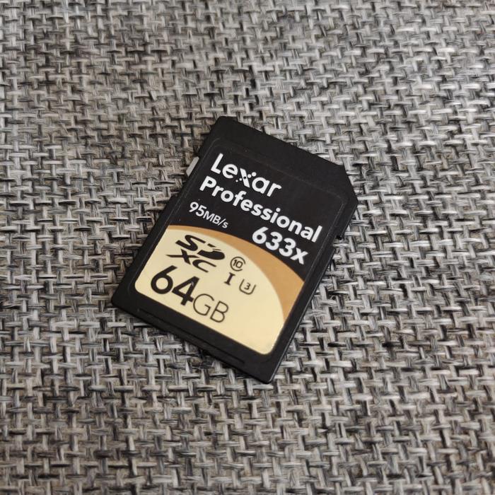 Gambar Memory SD Lexar Professional 64GB 633x Memory SDHC Original dari YK Store22 Kota Administrasi Jakarta Utara Tokopedia