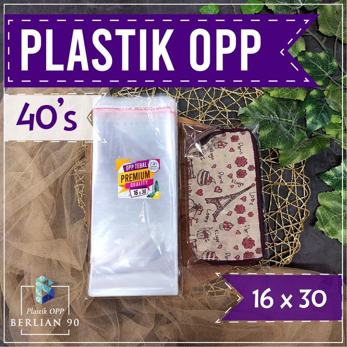 Gambar Plastik Opp Tebal 16x30 40s Micron Plastik Opp Lem Plastik Opp Seal dari Plastik Opp Berlian 90 Kota Bandung Tokopedia