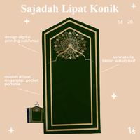 Gambar SE-26 | Sajadah Travel Konik | Sajadah Lipat Ringan Premium Waterproof dari Valerystore_NEW Kota Tangerang 4 Tokopedia