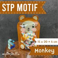 Gambar Standing Pouch Motif Monkey 15x20 Plastik Ziplock Plastik Klip Berdiri dari Plastik Opp Berlian 90 Kota Bandung 1 Tokopedia