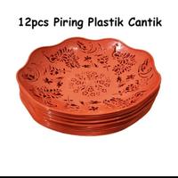 Gambar Piring plastik Cantik Motif Bunga 1 Set 12 Pcs Piring Makan Arisan dari gunawan konfeksi 1 Kota Surabaya 2 Tokopedia