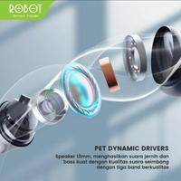 Gambar ROBOT T30 PLUS TWS Headset Bluetooth 5.3 TWS Wireless Earphone Earbuds dari OctagonOcta Kab. Sleman 4 Tokopedia