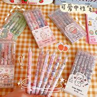 Gambar cute pen set automatic pen Kawaii pena otomatis pulpen Korea lucu dari Tya Bag JKT 2 Kab. Bogor 3 Tokopedia