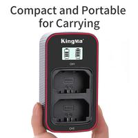 Gambar Kingma LCD Dual Charger for Sony NP-FZ100 2 Battery NP-Z100 2280mAh dari OriginSupplies Kota Depok 3 Tokopedia