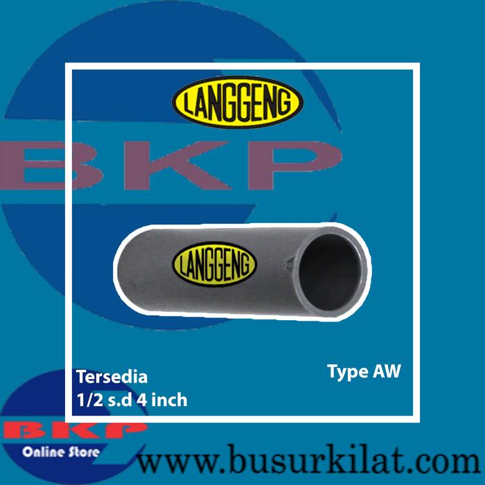 Gambar Sock / Socket Pvc Langgeng uk. 1/2 s.d 4 inch type AW dari Busur Kilat Perkasa Kota Tangerang Selatan Tokopedia