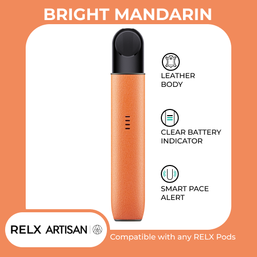 Gambar RELX Artisan Device - Bright Mandarin dari RELX Store Indonesia Kota Administrasi Jakarta Utara Tokopedia