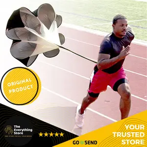 Running Parachute - Speed Training - Soccer - Parasut Lari ORIGINAL