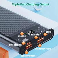 Gambar ZOLA CRYSTAL Powerbank 10000mAh VOOC 3.0,PD 20W,QC Fast Charging 22,5W dari Zola Life Style Jakarta Barat 3 Tokopedia