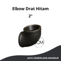 Gambar Elbow Drat Hitam 2" Inch 90 Deg / Keni / Knee Drat Dalam Hitam Besi 2" dari Jaya Cemerlang Makmur Kota Administrasi Jakarta Pusat 1 Tokopedia