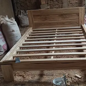 tempat tidur jati