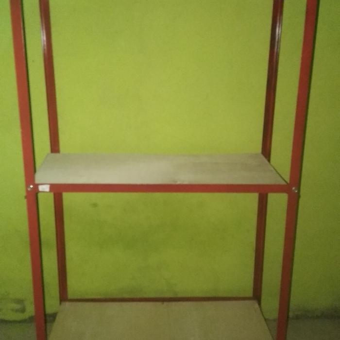 Gambar rak siku 3 susun besi dari Abdee ananda store Kab. Bogor Tokopedia