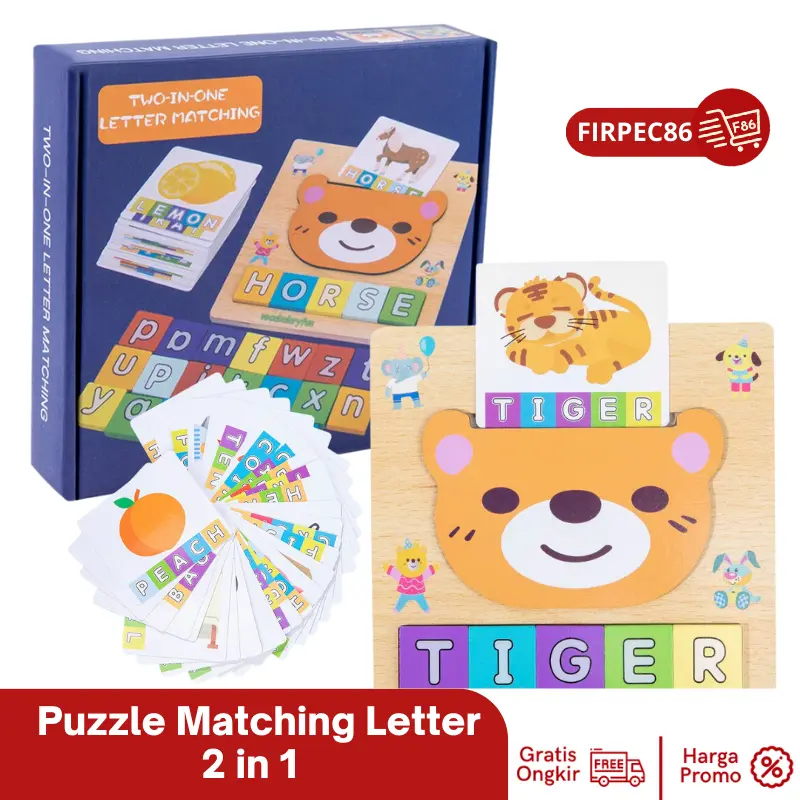 F86 Fun Game Spelling Alphabet English Flashcard Mengeja Edukasi 1