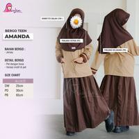 Gambar Bergo AMANDA Teen MiuLan | Bergo Instant Jilbab Hijab Sekolah 8-12 th dari Ayasofya Hijab Kota Semarang 3 Tokopedia