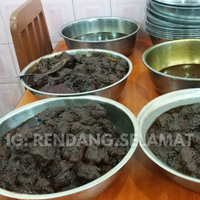 Gambar Rendang Hitam 1Kg Asli Padang Tanpa MSG & Tanpa Bahan Pengawet Daging dari RENDANG SELAMAT PADANG Kota Padang 3 Tokopedia