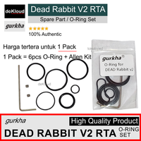 Gambar O-Ring Set for Dead Rabbit V2 RTA | karet seal sil oring silikon dari deKloud Kota Tangerang Selatan 1 Tokopedia