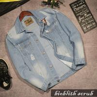 Gambar Jaket Jeans Pria Original Z-NINE model Biothing scrub size m l xl dari Tiara Fashion Store Kab. Bandung 3 Tokopedia