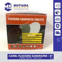 Gambar Camel Flocking sandpaper - Kertas Amplas Velcro 100mm - 4" dari Mutiara Sukses #1 Kota Tangerang 2 Tokopedia