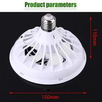Gambar Lampu Kipas Mini LED Fan Blade E27 Lampu Kamar Tidur Tenda Camping dari IDT4 Kota Cimahi 3 Tokopedia