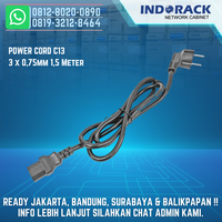 Gambar KABEL POWER C13 3X0.75MM 1,5 METER SNI dari JNETWORKING Kota Yogyakarta 1 Tokopedia