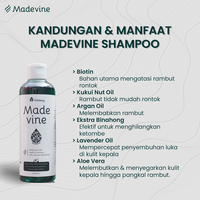 Gambar Paket Hair Oil + Shampo Madevine Untuk Rambut Rontok 100% Ekstra Alami dari Ind Herbal NI Kab. Bandung 5 Tokopedia