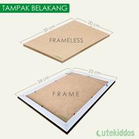 Gambar Hiasan Dinding Poster Motivasi Islami Allah Tidak Membebani Seseorang dari cutekiddos Kab. Bandung Barat 5 Tokopedia