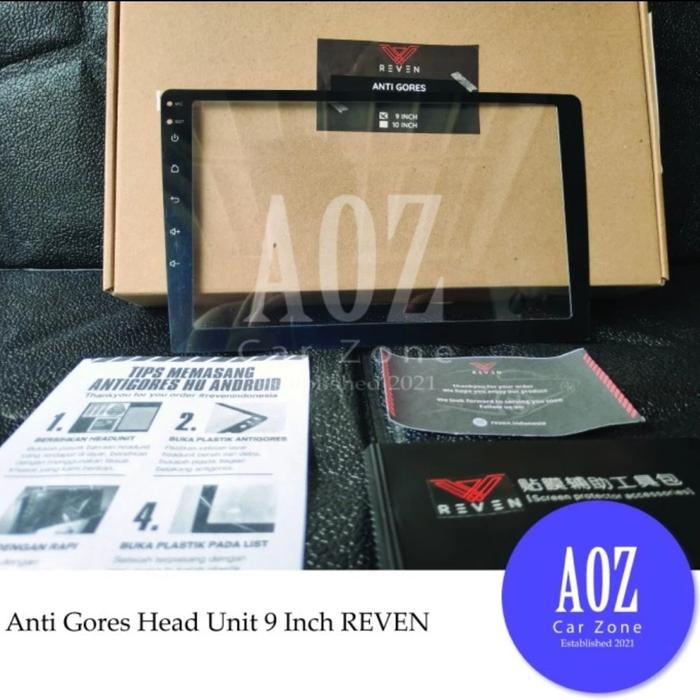 Gambar Antigores / Tempered Glass Head Unit Android - 9 Inch dari Hazel Inc Indonesia Kab. Bogor Tokopedia