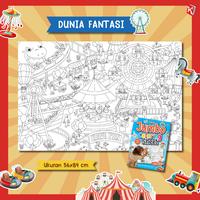 Gambar Jumbo Coloring Sheet Dunia Fantasi - Hanifa Jeslyn - Bukukaluku dari Bukukalukubdg Kota Bandung 2 Tokopedia