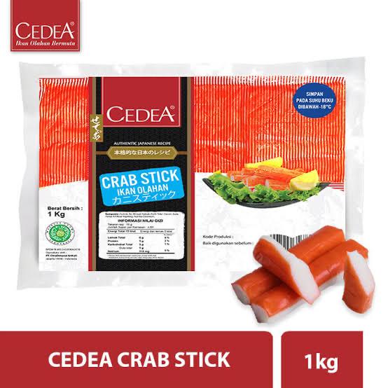 Gambar Cedea Crab Stick 1 Kg Isi 64 pcs Stik Kepiting Steamboat Murah dari Rezeki Frozen Mart Kota Medan Tokopedia