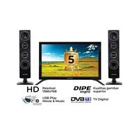 Gambar LED TV Polytron Digital 24" 24 inch PLD 24TV1855 SPEAKER SAMPING dari Bandung Elektronik marcia Kota Bandung 2 Tokopedia