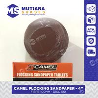 Gambar Camel Flocking sandpaper - Kertas Amplas Velcro 100mm - 4" dari Mutiara Sukses #1 Kota Tangerang 1 Tokopedia