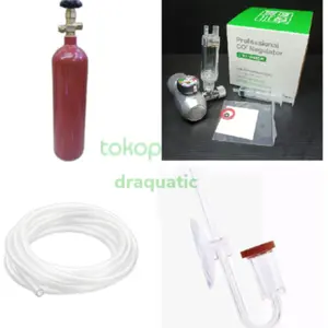 Paket 4 Tabung Co2 Besi 3KG Regulator Wyin R101 All New