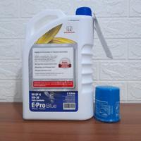 Gambar paket ganti oli epro blue 5w-30 dari WARUNGOLI Kota Administrasi Jakarta Barat 2 Tokopedia