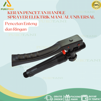 Gambar Gagang Handle Stop Kran Tangki sprayer elektrik Manual drat 18mm Umum dari PUROTANI.ID Kab. Purworejo 2 Tokopedia