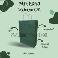 Gambar Paperbag / Kantong Kertas Warna Hijau Green 30x10x40 cm dari PAPERBAG SOLUSINDO Kota Administrasi Jakarta Barat 1 Tokopedia