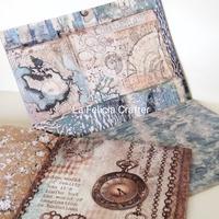 Gambar Kertas Scrapbook 2 sisi model Retro Vintage untuk Dekorasi dari LaFeliciaCrafter Kota Denpasar 3 Tokopedia