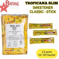 Gambar Gula Tropicana Slim Classic Stick Sweetener 100 Sachet Gula diet renda dari Bintang Plastik Surabaya Kota Surabaya 1 Tokopedia