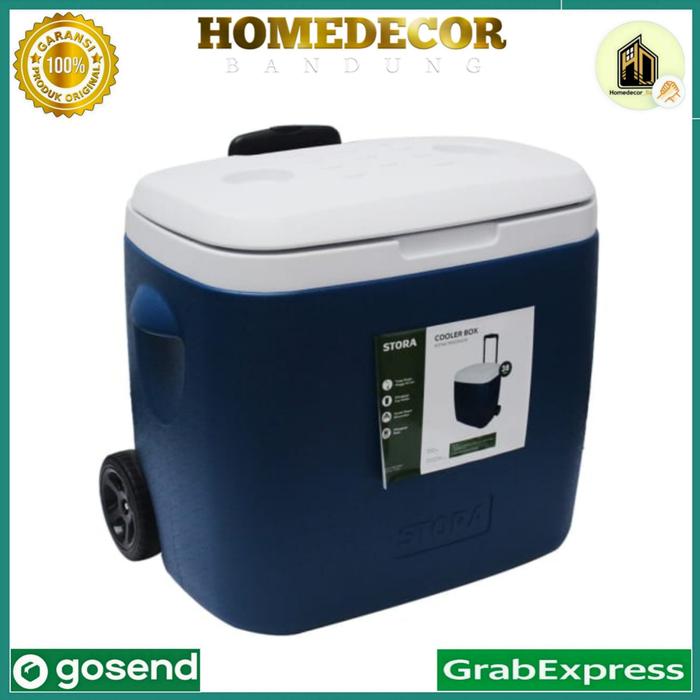 Gambar Stora 38 Ltr Box Pendingin Roller / cooler box / pengingin minuman dari Homedecor Bandung Kota Bandung Tokopedia