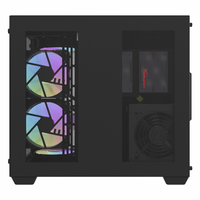 Gambar AIGO DARKFLASH C285 ATX M-ATX Black White DARK FLASH C-285 Gaming Case dari AuroraComp Kota Surakarta 4 Tokopedia