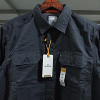Gambar Kemeja pria lengan panjang polos Original MGEE CAMPER C021 DK GREY dari Mgbdgstore Kab. Bandung 2 Tokopedia