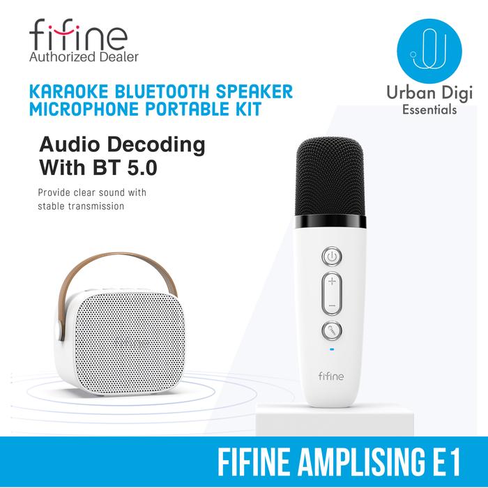 Gambar Fifine E1 - Portable Karaoke Wireless Microphone with Speaker dari Urban Digi Essentials Kota Administrasi Jakarta Selatan Tokopedia