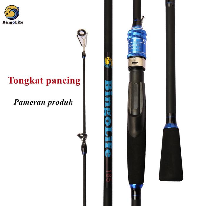 Gambar Lure Tongkat Pancing Fishing Rod Ultralight Ul Rod Spinning Casting dari Xolahraga Kab. Tangerang Tokopedia