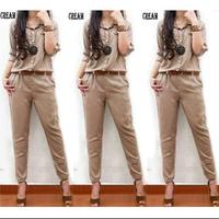Gambar jumpsuit wanita/Jumper remaja modern/baju kantor/kerja/playsuit casual dari Fika Olshop Store Kota Administrasi Jakarta Utara 1 Tokopedia