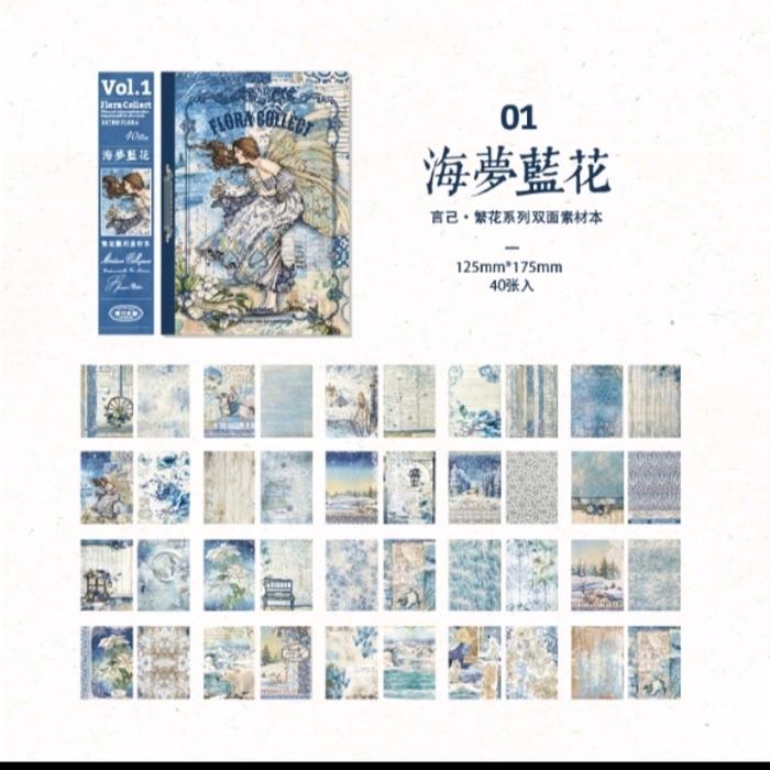 Gambar Kertas Scrapbook 2 sisi model Retro Vintage untuk Dekorasi dari LaFeliciaCrafter Kota Denpasar 5 Tokopedia