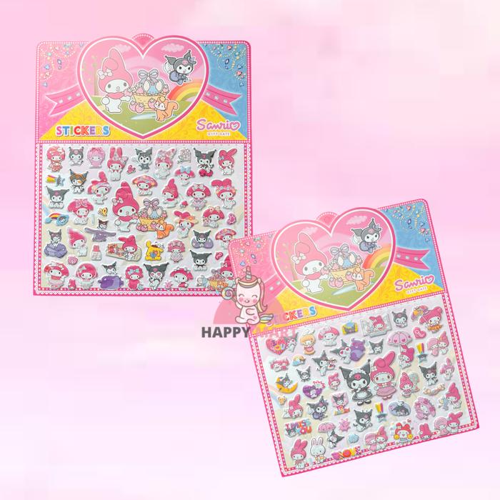 Gambar Sticker melody X kuromi dari Happy.mart05 Kota Administrasi Jakarta Barat Tokopedia