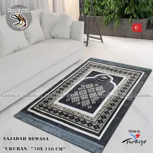 sajadah tebal murah dewasa izmir dan nurtex grade A Beludru Bulu Halus