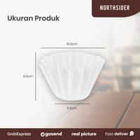 Gambar Brewista next wave paper filter utk kalita 1-2 cup 100 pcs - BV-PFU204 dari Northsider Coffee Shop Kota Tangerang 2 Tokopedia