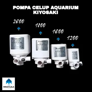 POMPA CELUP KIYOSAKI 2600 1800 1600 1200 MESIN FILTER AQUARIUM